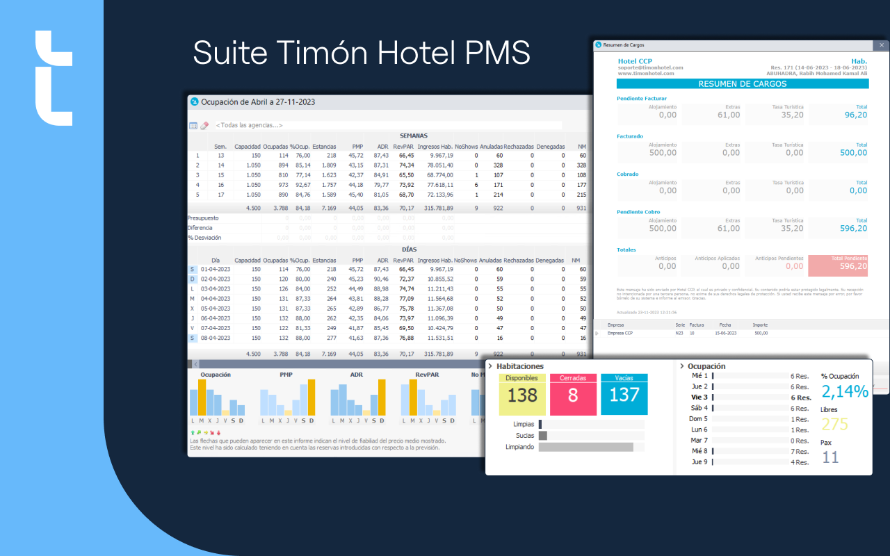 Timón Hotel screenshot