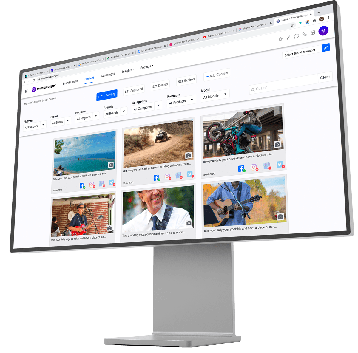 ThumbStopper Brand Manager