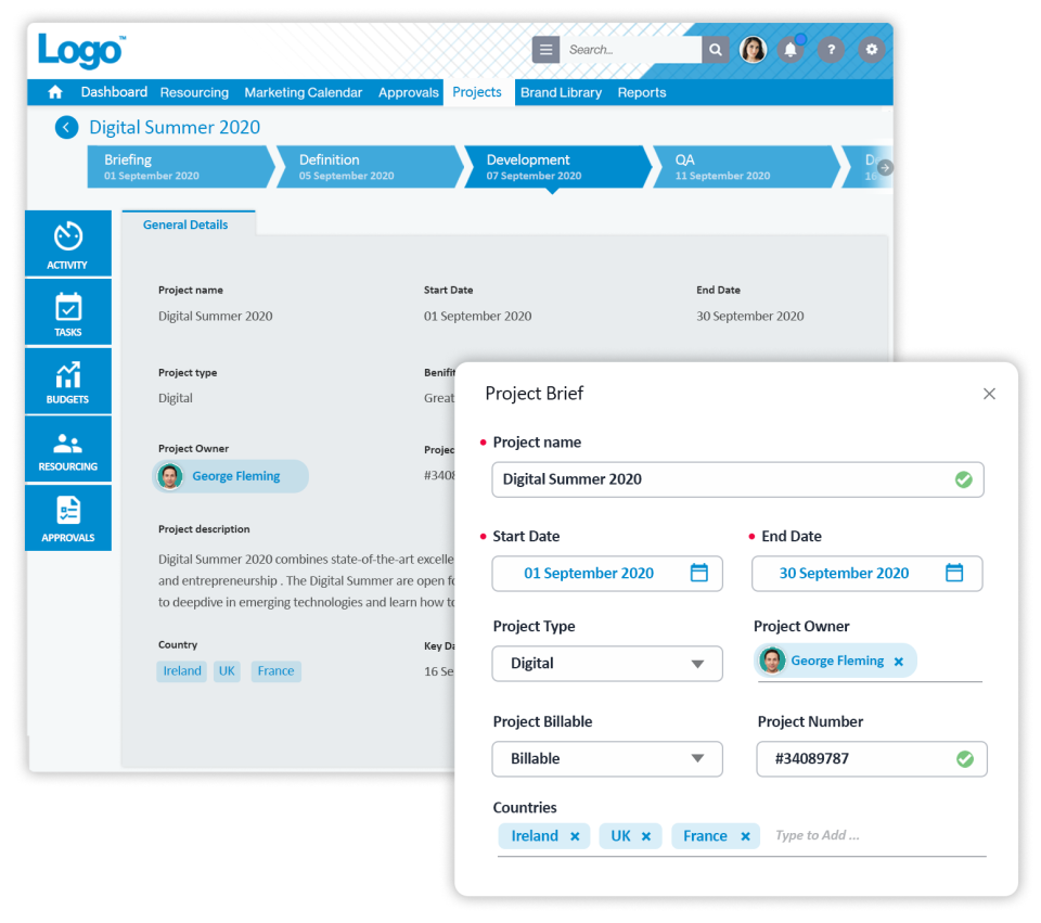 Custom digital forms - you decide on the fields, pre-selected inputs and much more.-thumb