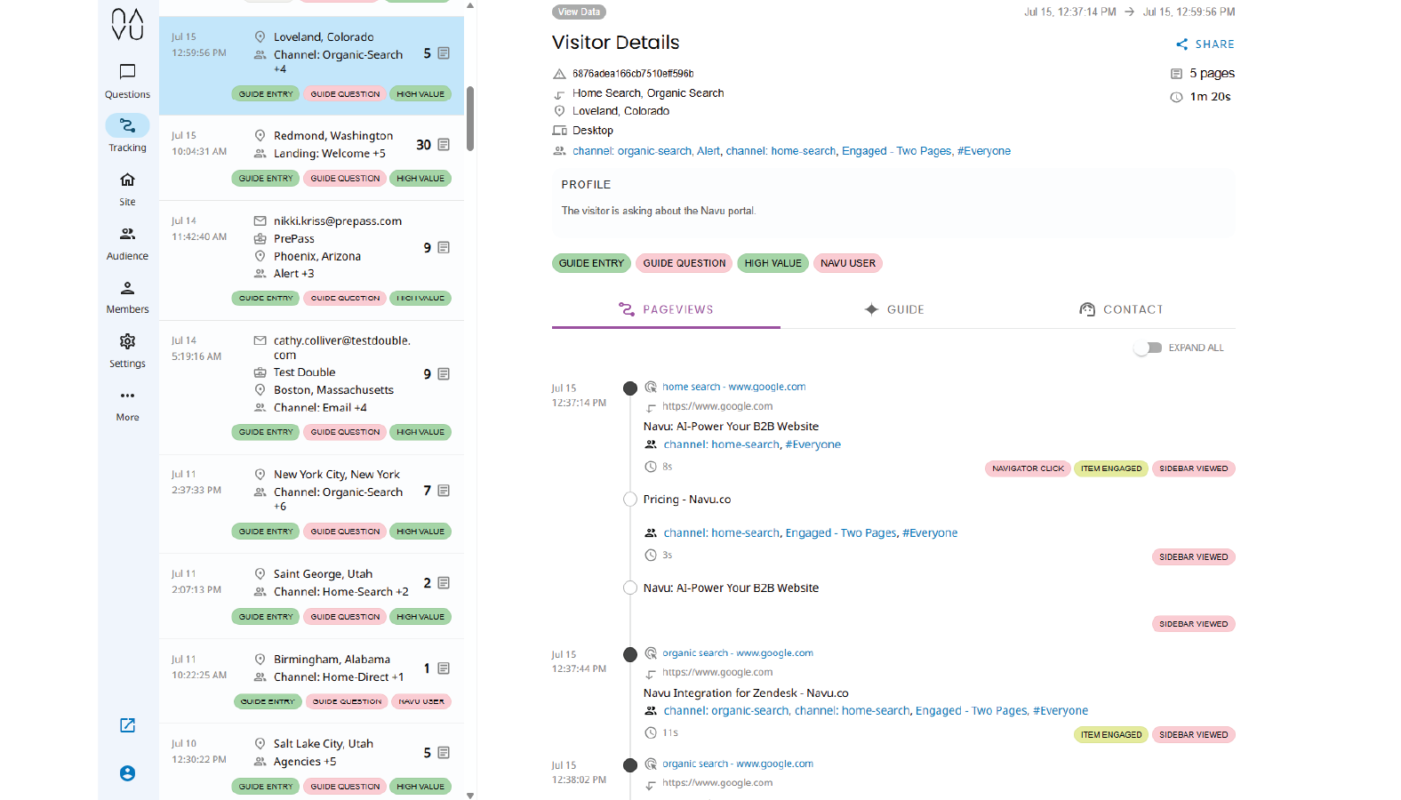 Navu Software - Navu journey explorer - thumbnail