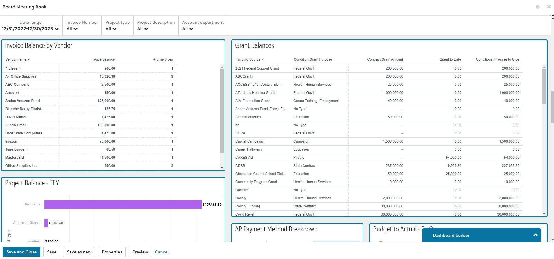 Blackbaud Financial Edge NXT