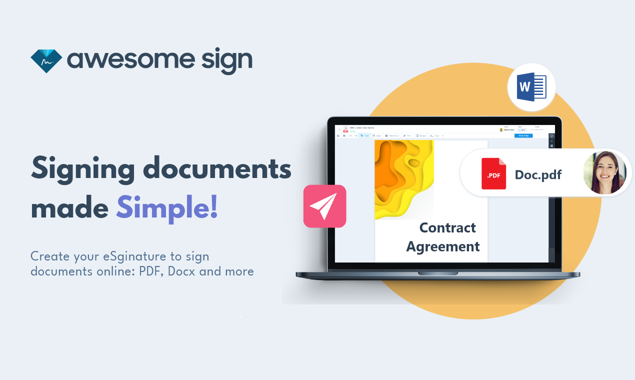 Signing documents made simple