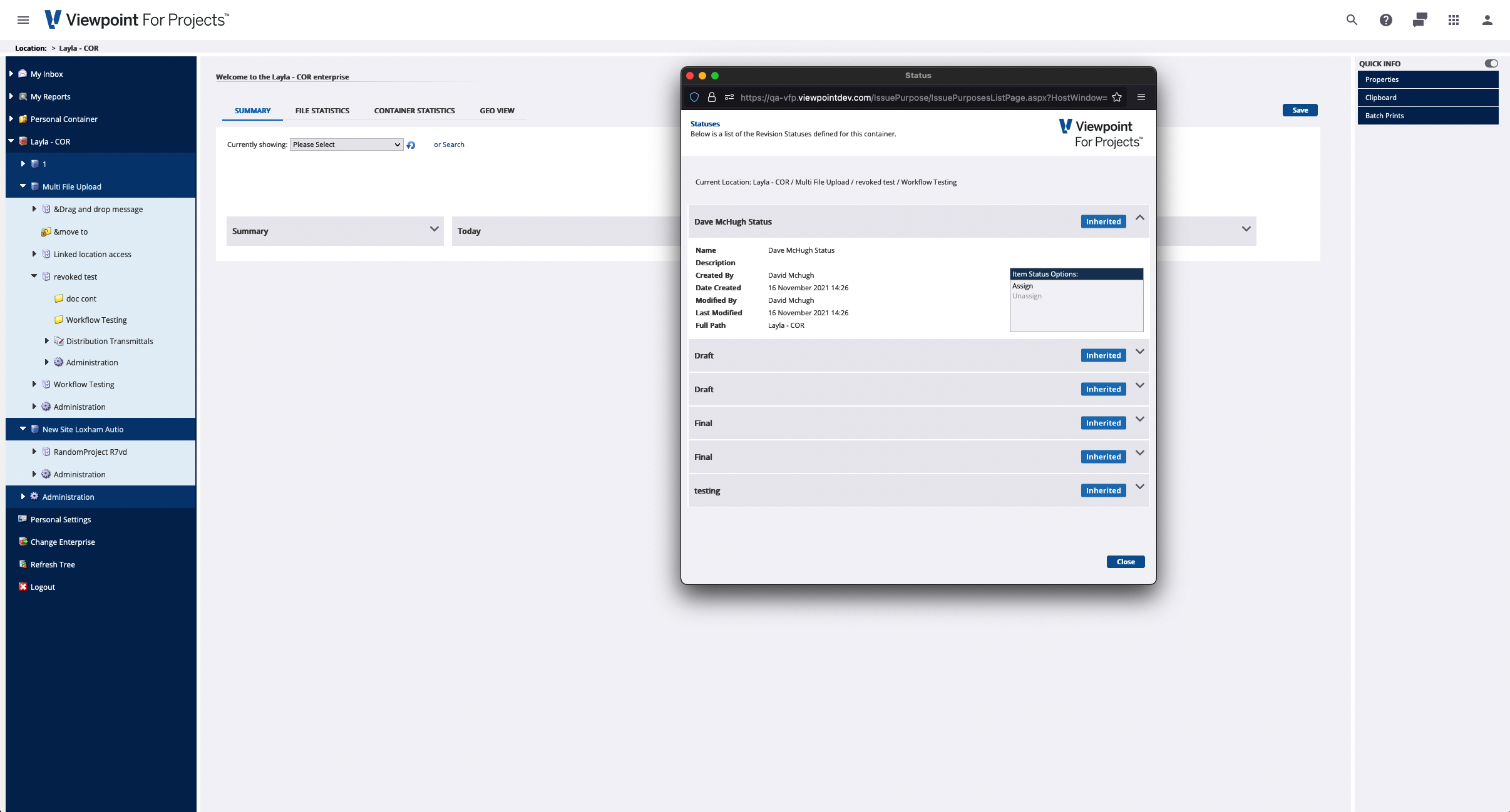 Viewpoint For Projects Software - 1