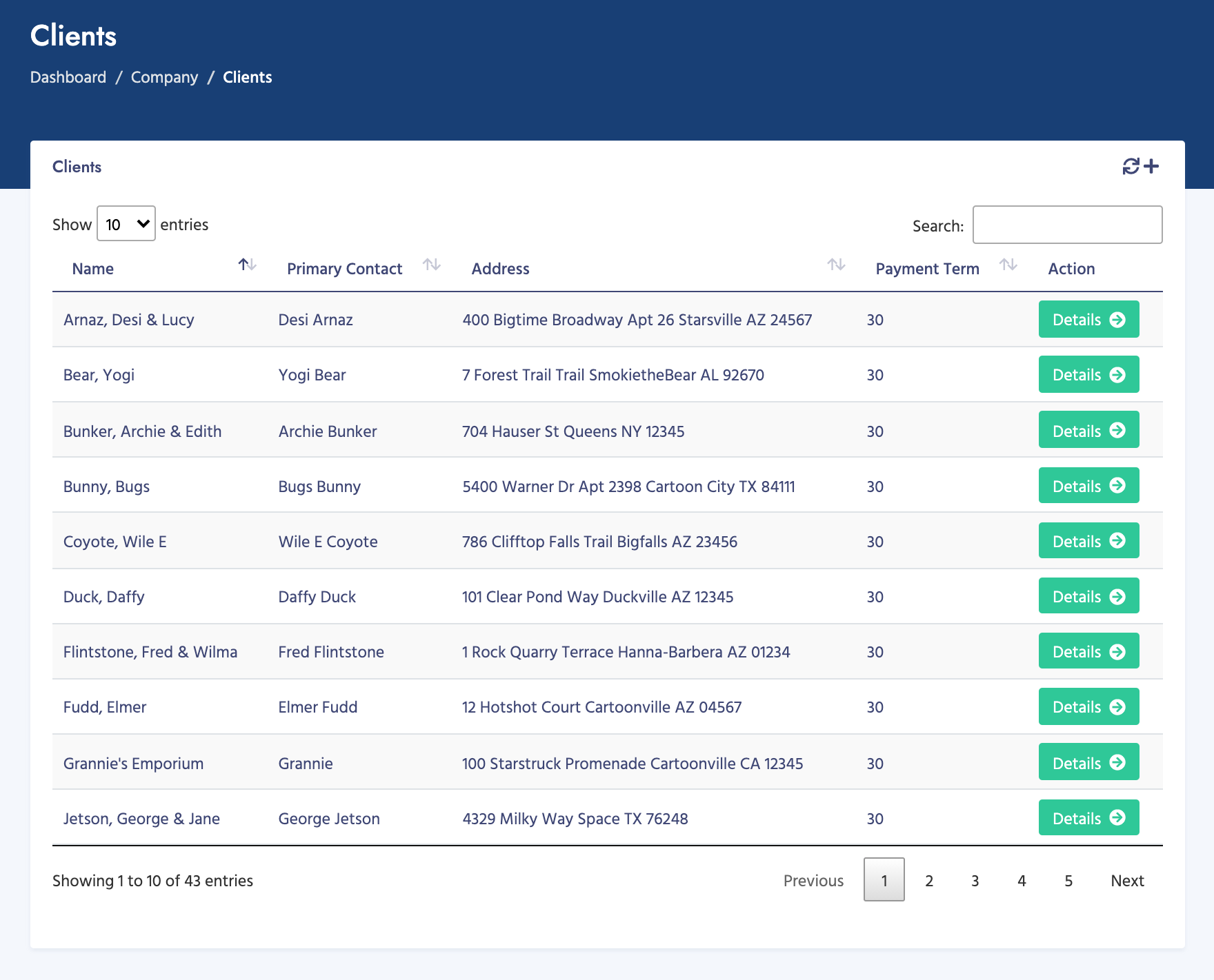 FirmTamer screenshot: FirmTamer clients