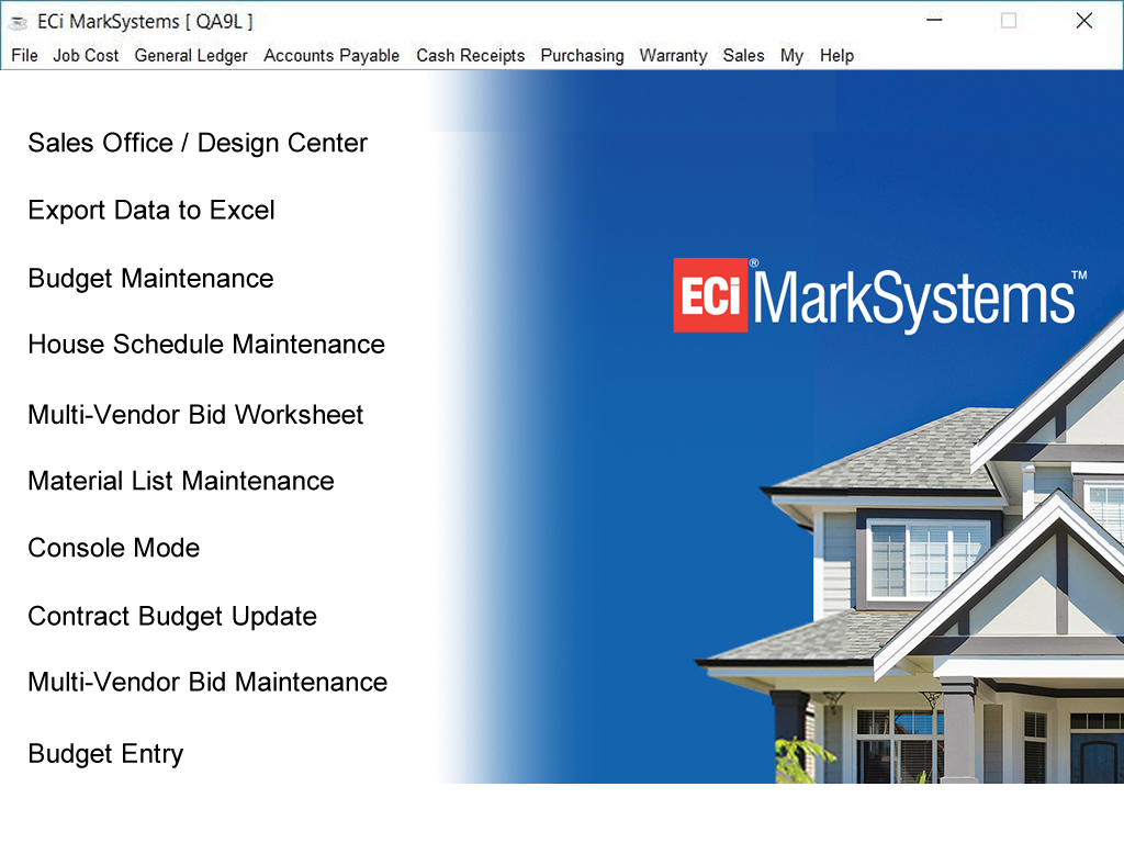 ECI MarkSystems Software - 2