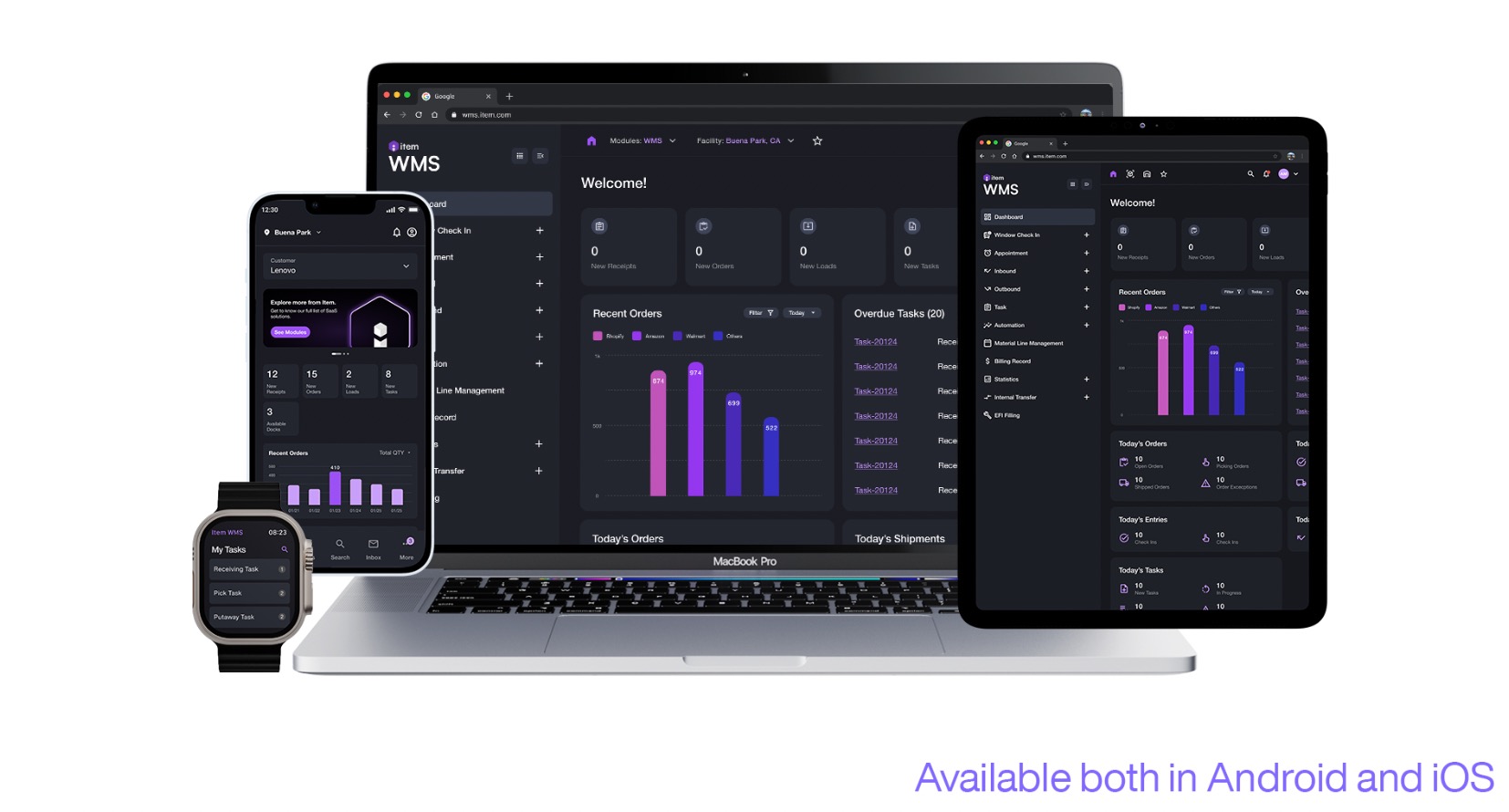 Item screenshot: Item products