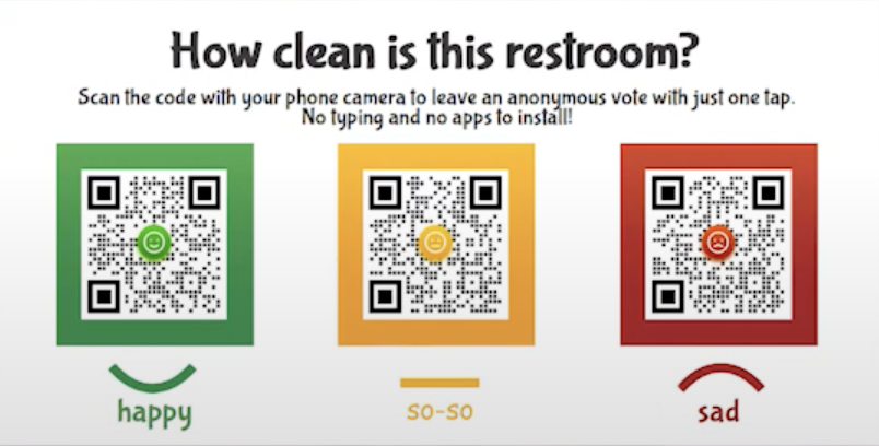 AirVote screenshot: Airvote's QR Smileys