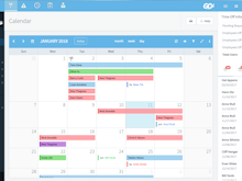 PurelyHR Software - Time-Off's shared leave calendar gives you an at-a-glance look at upcoming time-off. Calendar can also be synced with Outlook, Google, and Apple calendars.