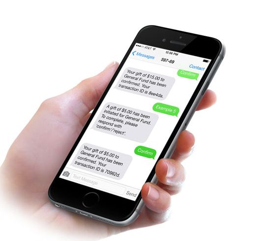 Mogiv Software - Text giving