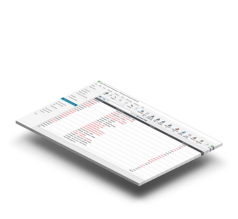 50ecom screenshot: Sage Data Synchronisation.