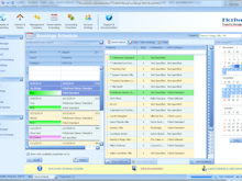 CiiRUS Software - CiiRUS's booking schedule organizes bookings, contacts and payment methods