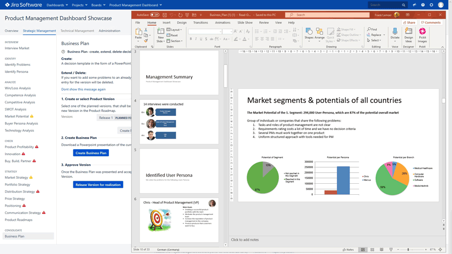 Product Management Dashboard for JIRA Software - 2