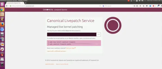 Ubuntu Software - Livepatch Service