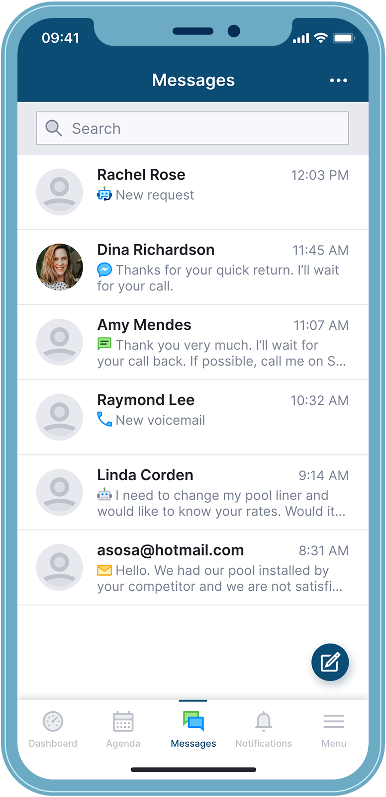 Plannit messages