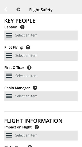 Q-Pulse Software - Q-Pulse's flight safety reports include details of staff involved, and the impact on the flight