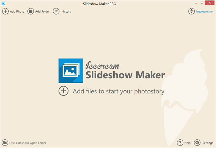 Icecream Slideshow Maker Software - 2