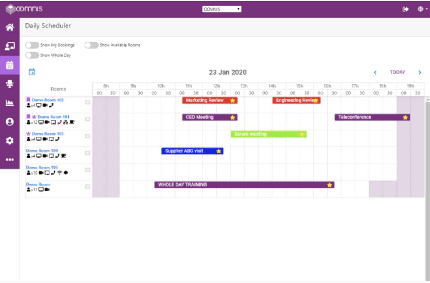 FlexEZ screenshot: FlexO Scheduler