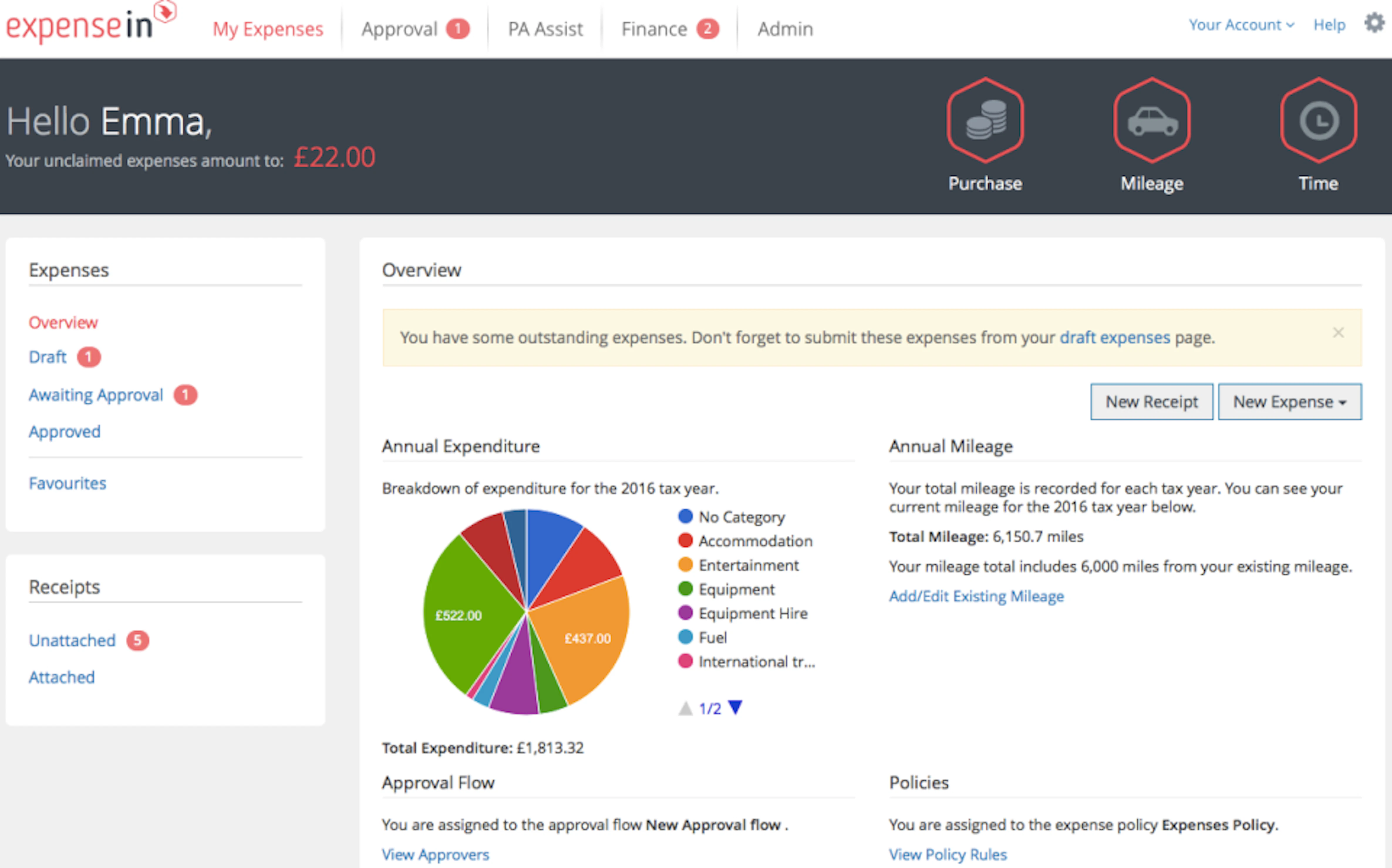 ExpenseIn Pricing, Features, Reviews & Alternatives | GetApp