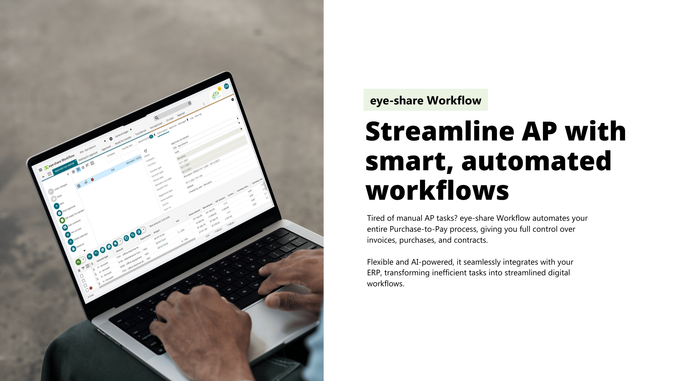 eye-share Workflow Logiciel - 2