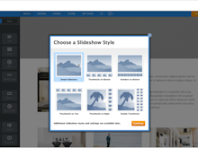 Weebly Software - Slideshow creation