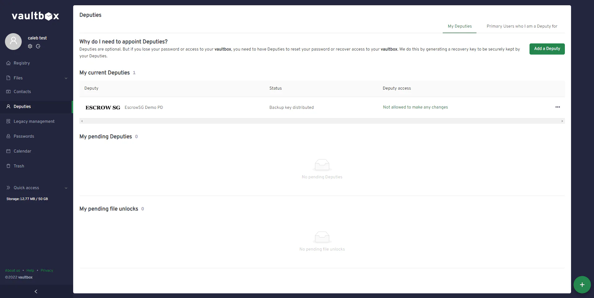 vaultbox Software - 2