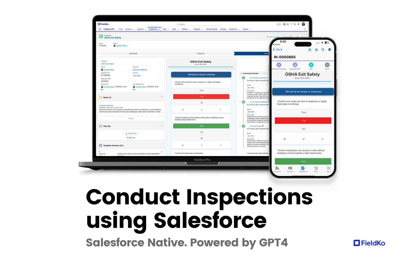 Conduct Inspections using Salesforce
