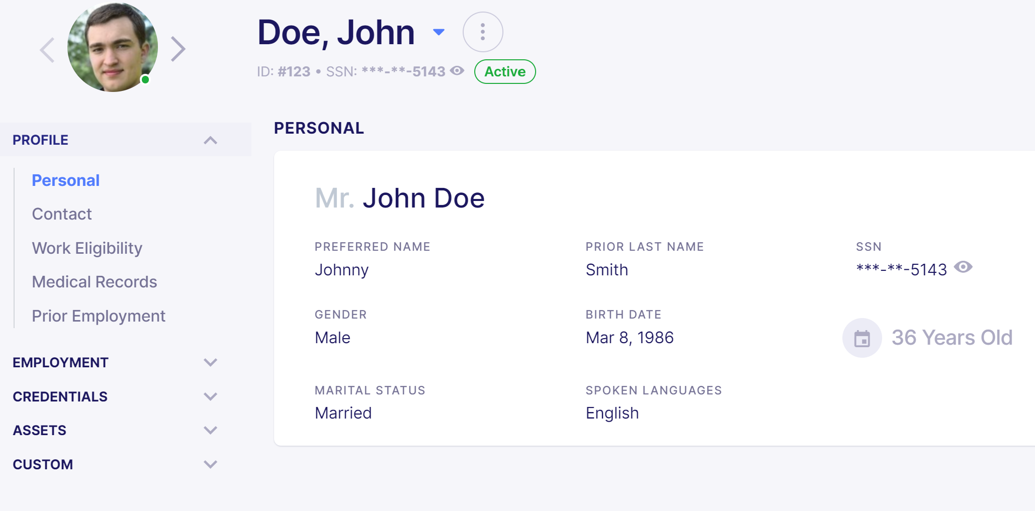 Empeon Software - Empeon  All employee information and records