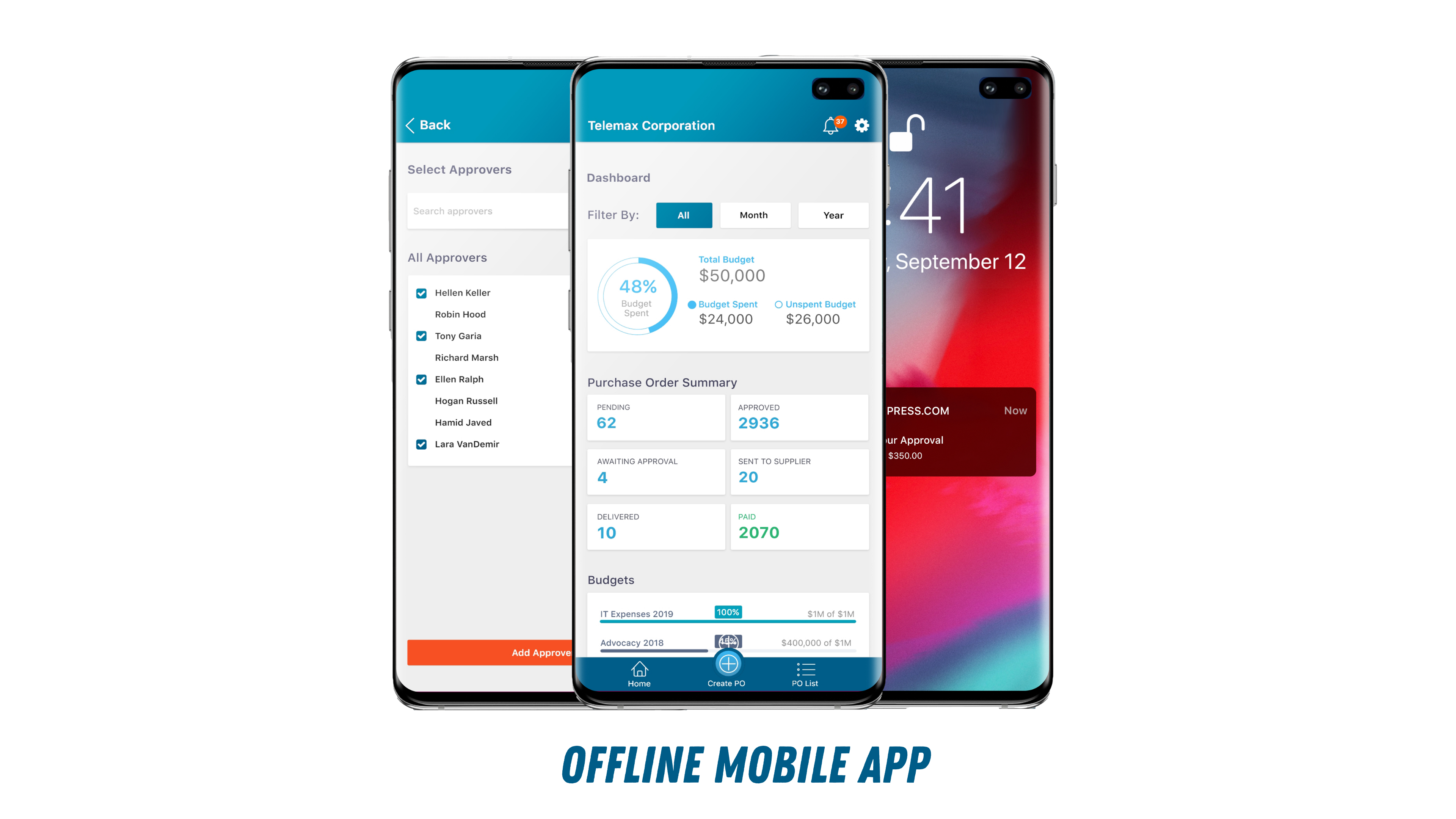 ProcurementExpress.com Software - Offline Mobile App