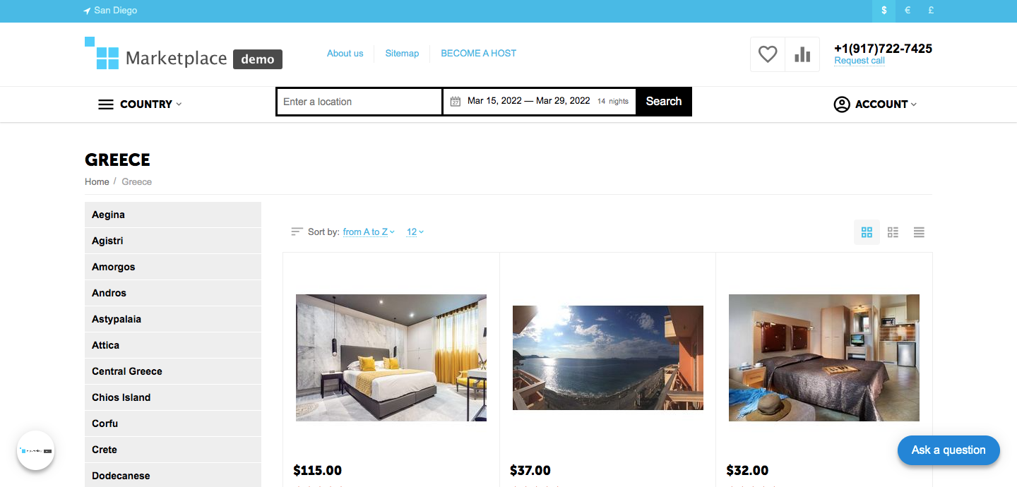 CS-Cart Multi-Vendor Booking Software - 2