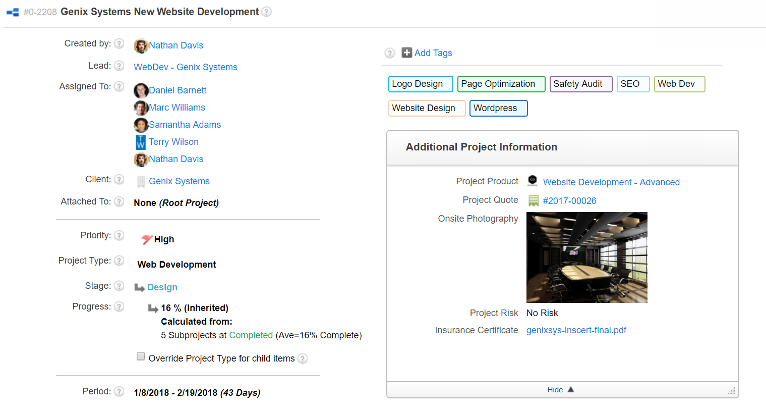 WORKetc Software - Track Project Assignments and Progress