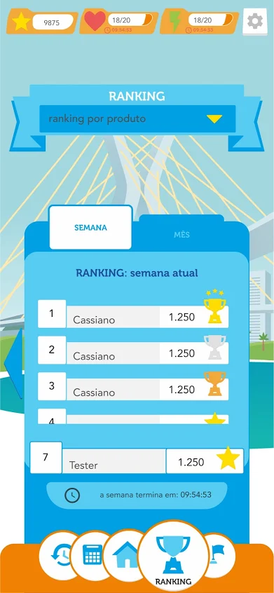 Play2sell screenshot: Play2sell view ranking
