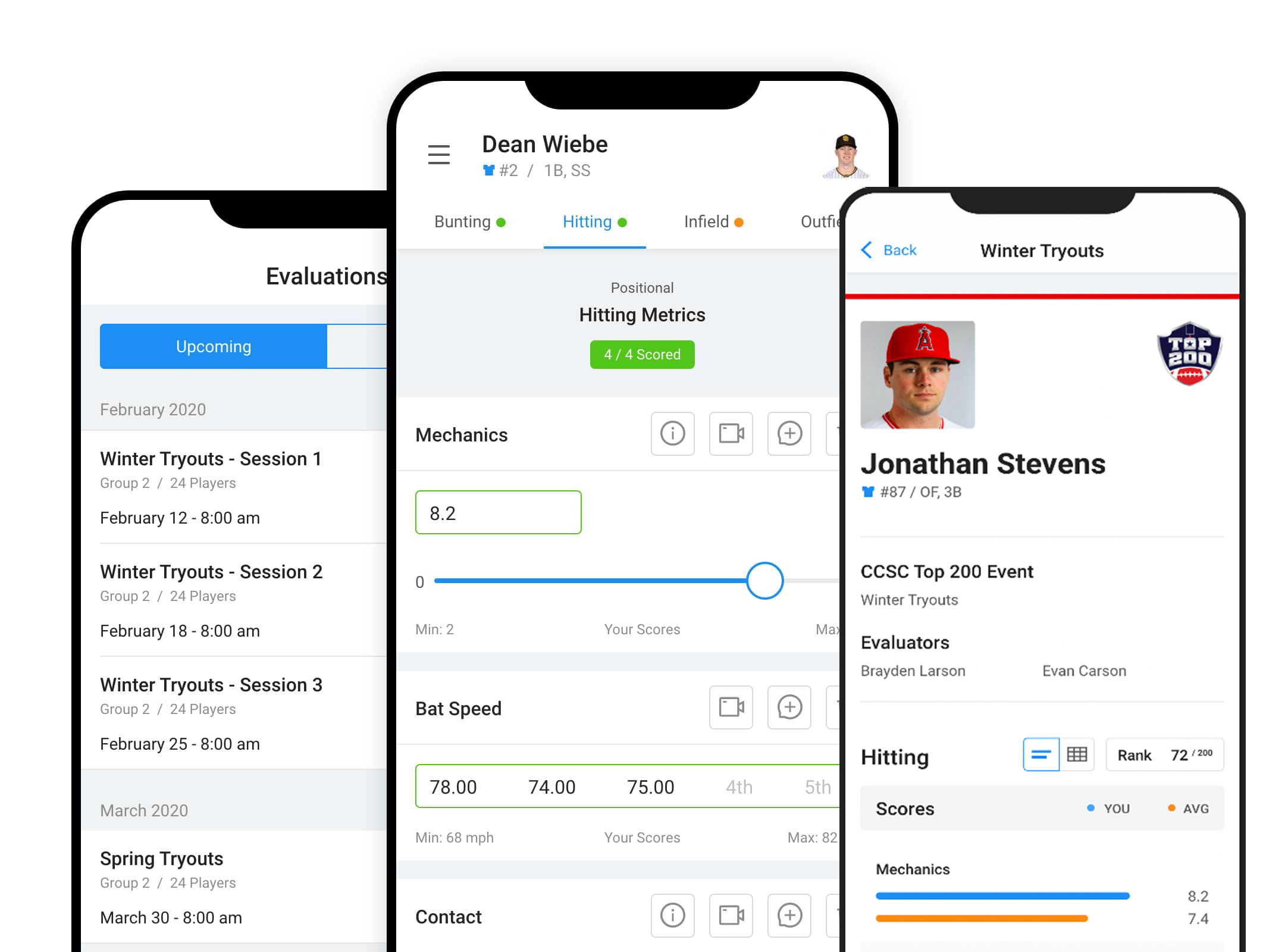 SkillShark's App is easy to use and fully customizable to measure on any sport, skill and metric.-thumb