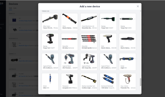 Plug and play integration with over 2,000 common factory tools 
