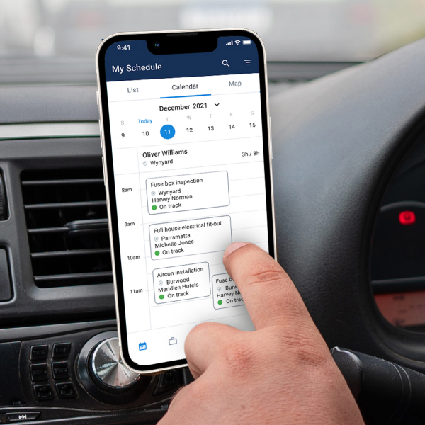 GeoOp screenshot: Job and team scheduling made easy for mobile