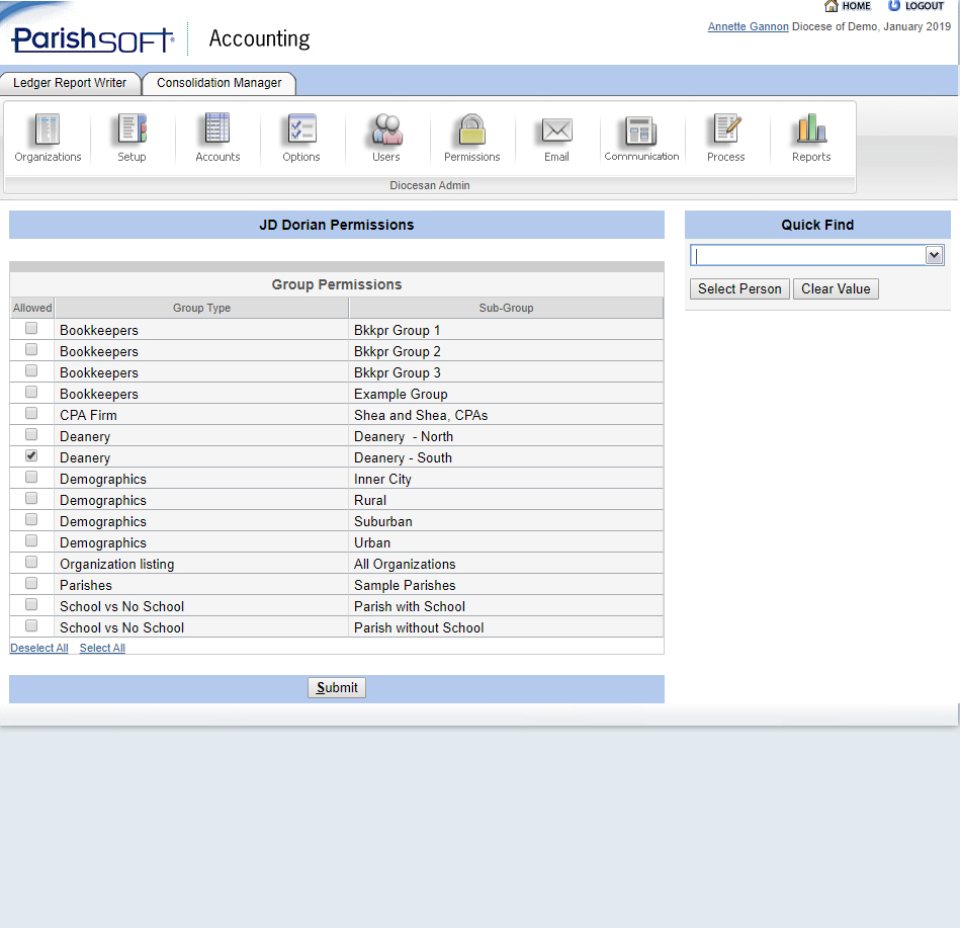 ParishSOFT Accounting Software - 2