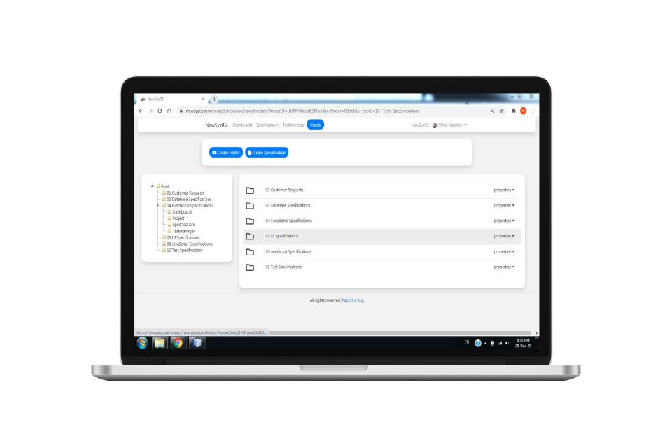 NewSysRS Software - 4