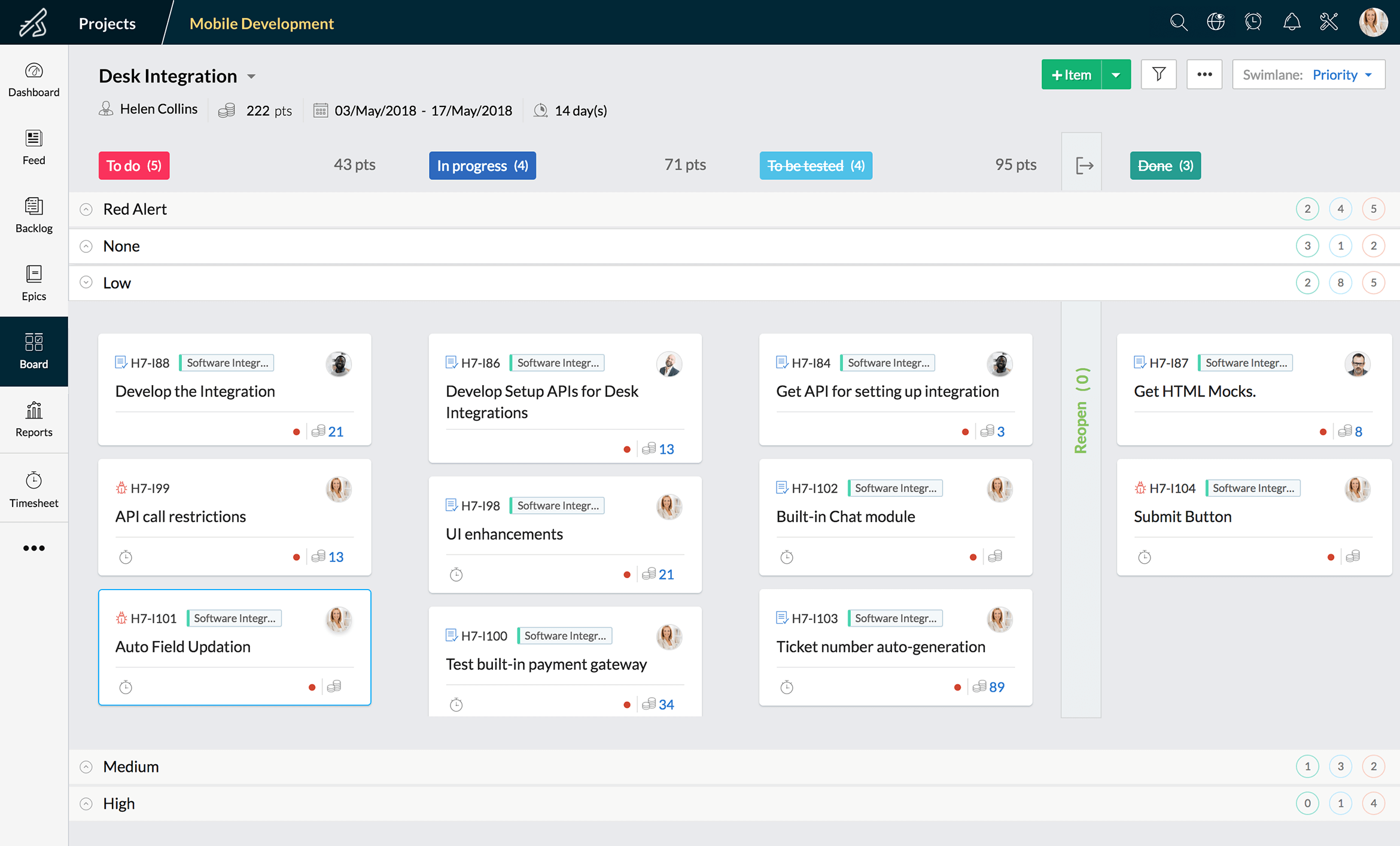 Zoho Sprints Software - 2021 Reviews, Pricing & Demo