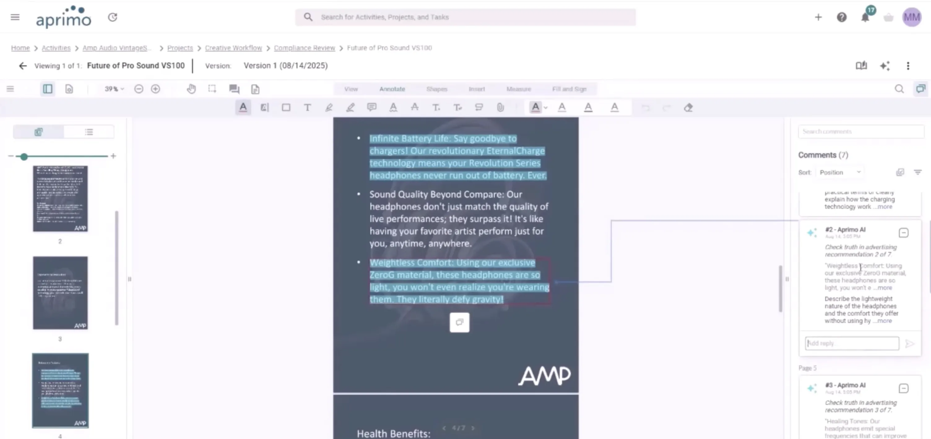 Aprimo Productivity Reviews, Cost & Features | GetApp Australia 2026