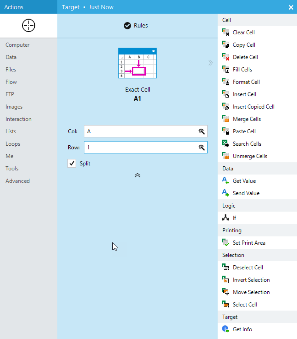 Nintex RPA Software - Nintex Foxtrot RPA Excel integration