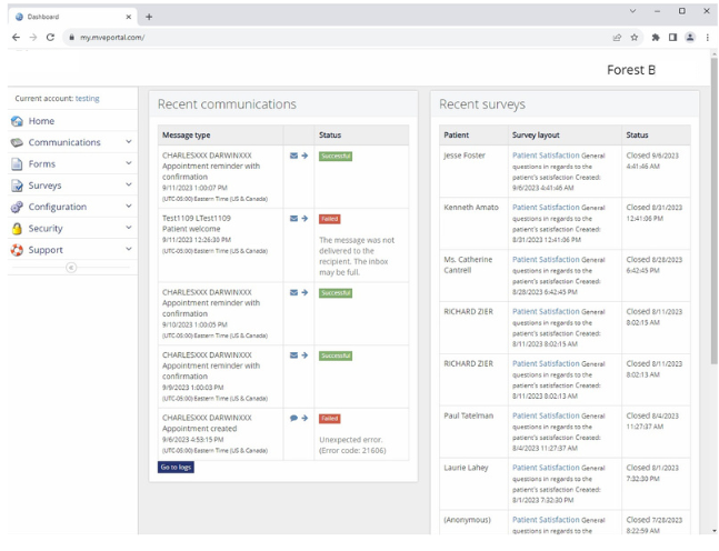 My Vision Express Software - My Vision Express Patient Engagement