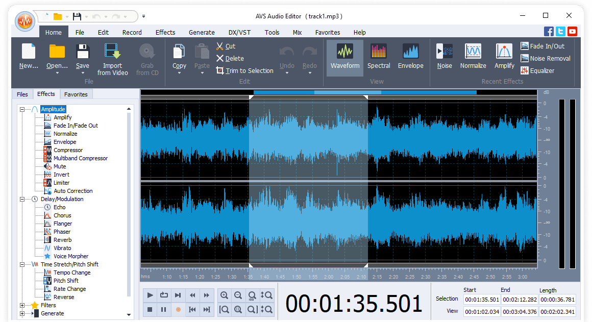 AVS Audio Editor