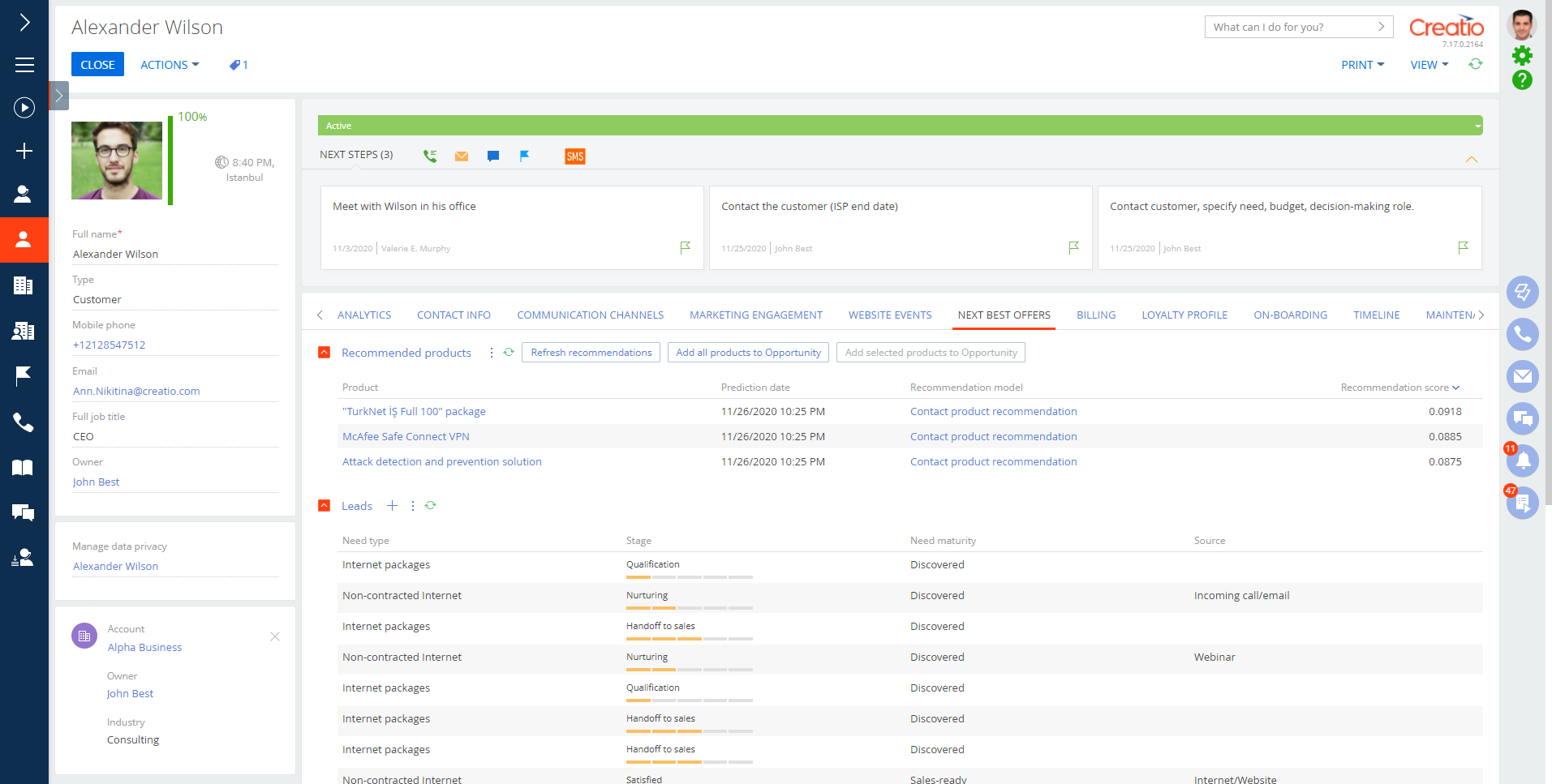 Creatio CRM Software - 4