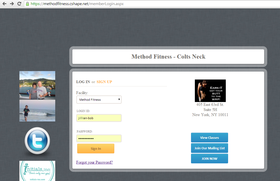 ShapeNet member sign in