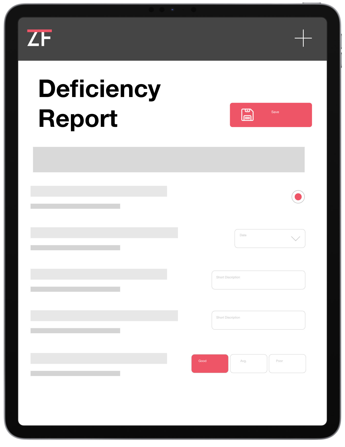 Deficiency Reports