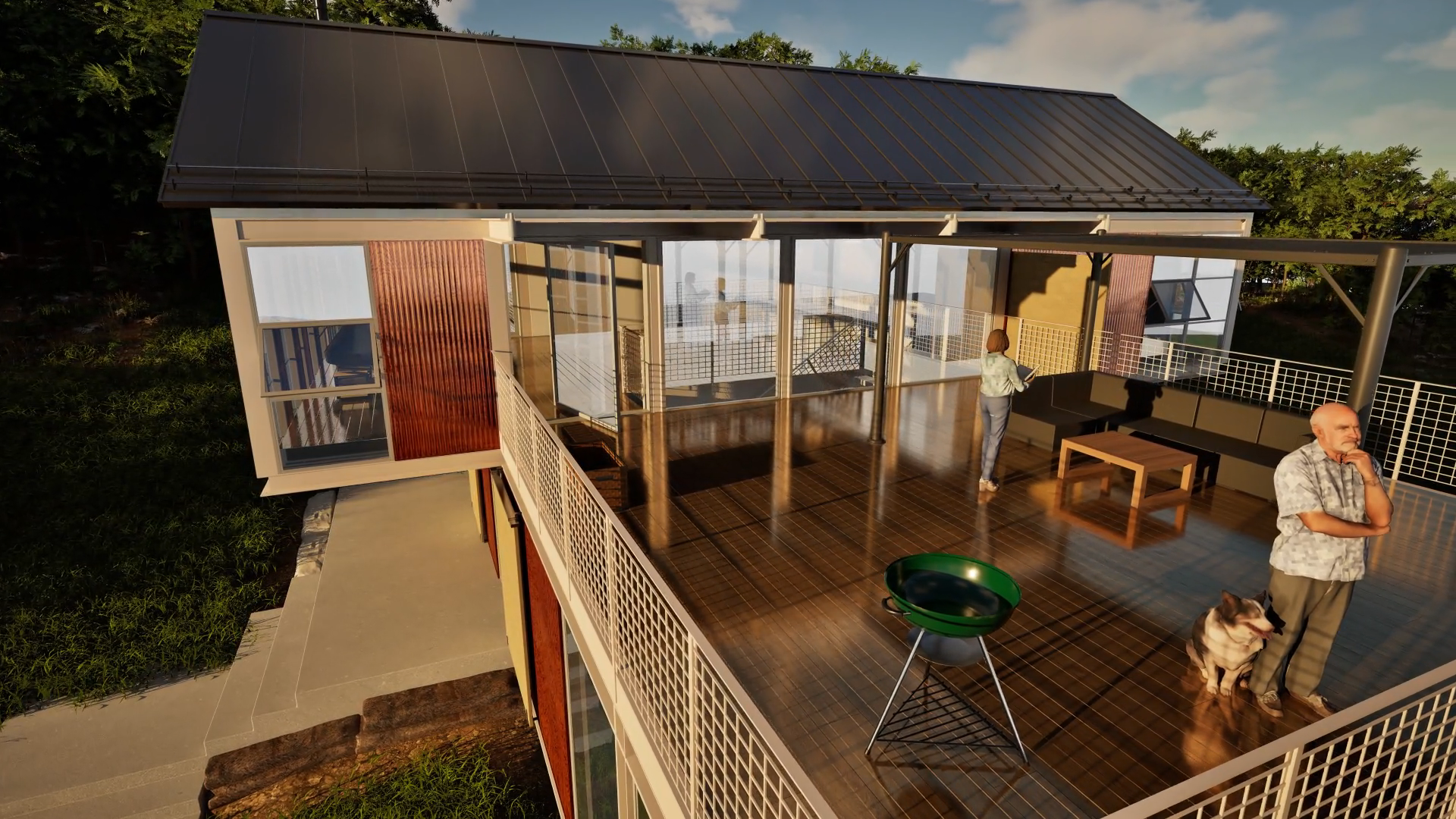 4Reality screenshot: Real-time rendering