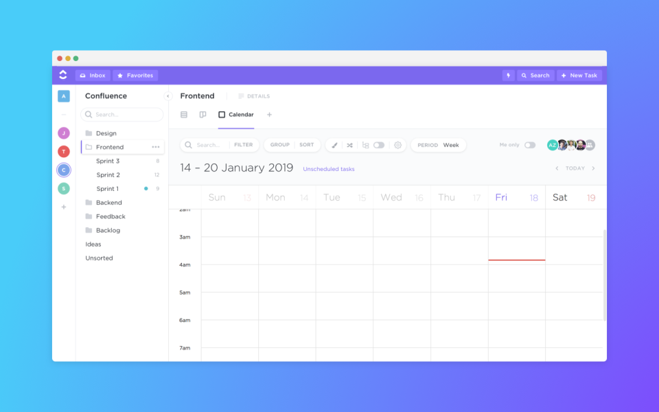 ClickUp Software - ClickUp's Calendar View is your place for planning, scheduling, and even resource management. It's about time that someone combined everything you need related to time in one platform!