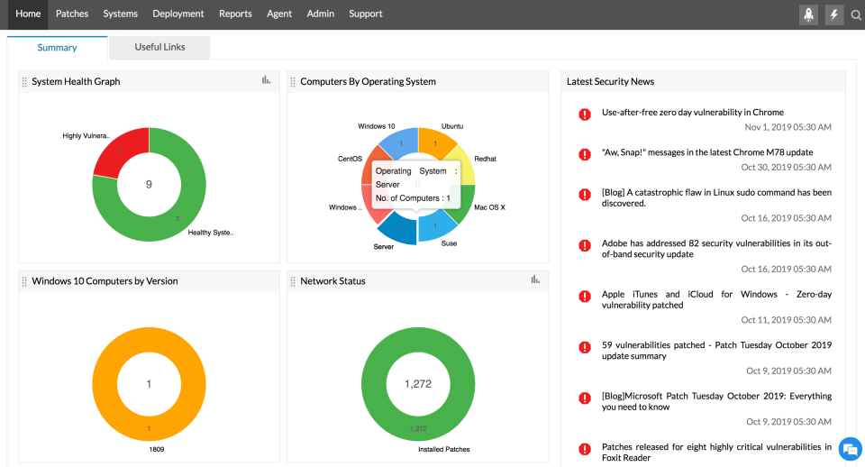 Compare ManageEngine Patch Manager Plus vs ManageEngine Endpoint