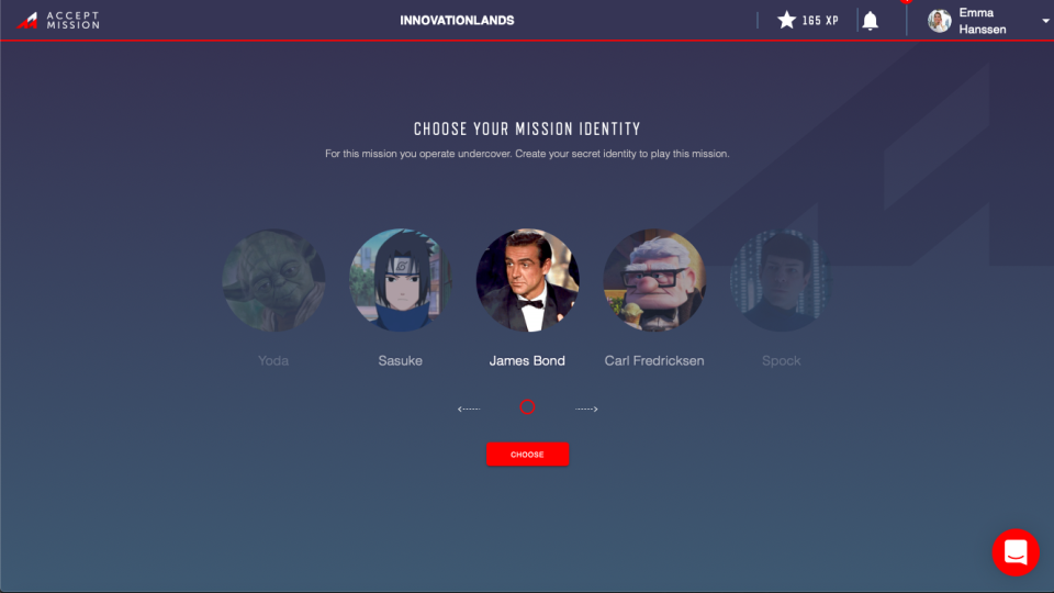 Accept Mission Software - Gamification elements