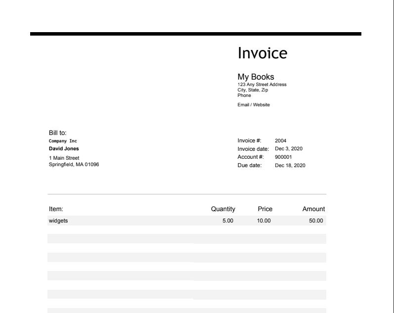 Big E-Z Accounting for Google Sheets Software - 5