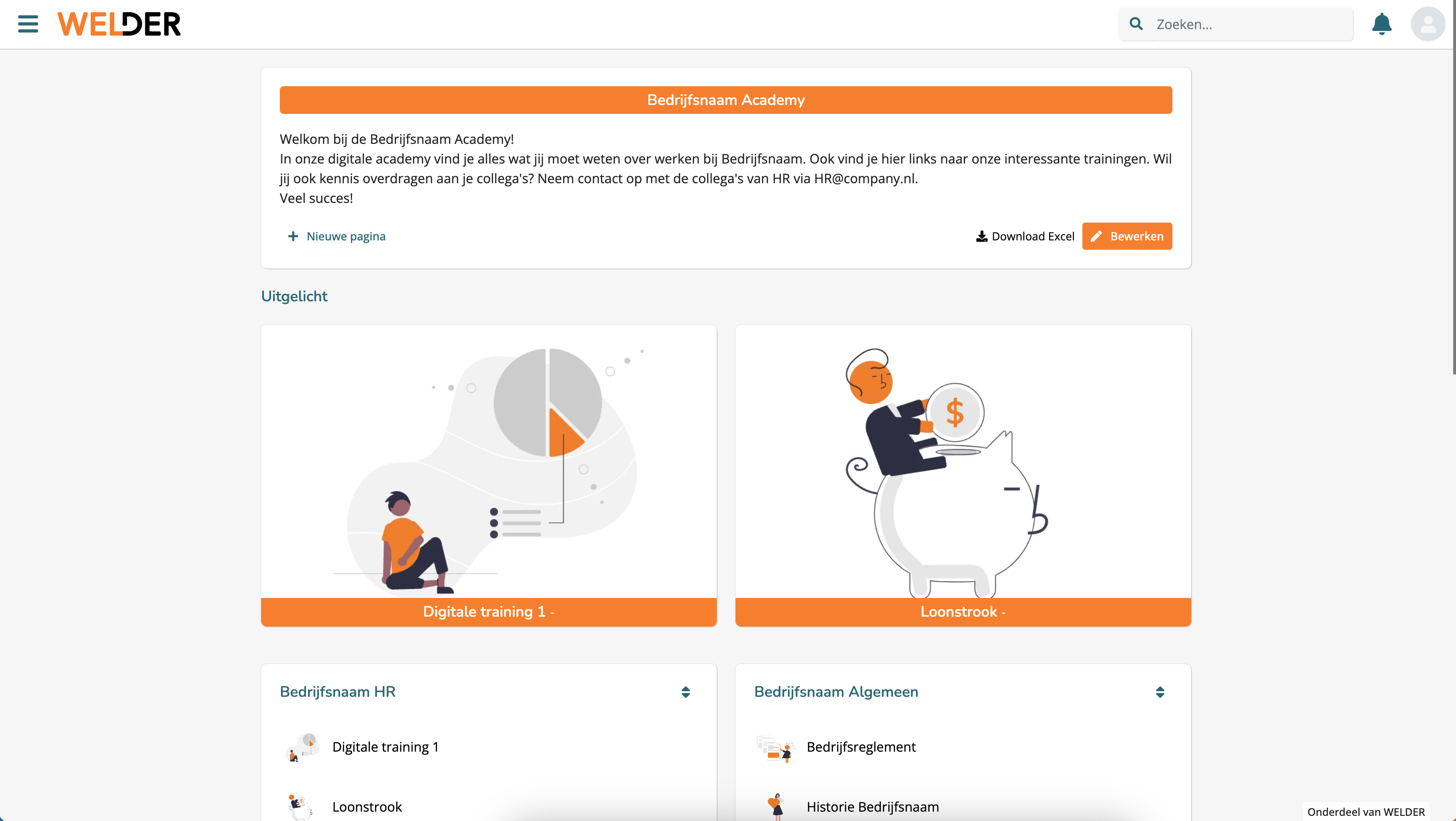 WELDER Software - Medewerkersonderzoek